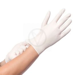 Soft handschoenen nitrile WIT Premium, maat M