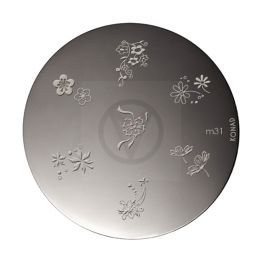 KONAD image plate M31 FLOWERS